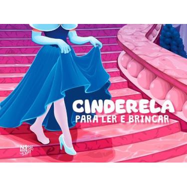 Imagem de Livro - Cinderela - para ler e colorir