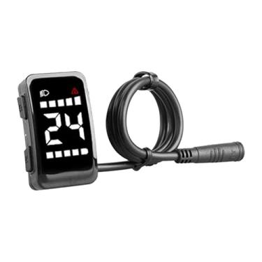 Imagem de menolana Kits de conversão de bicicleta elétrica Kits de conversão de guidão montado no computador de ciclismo de velocidade vertical com conector para scooter