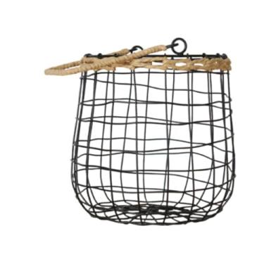Imagem de Kuntesetty Holding Basket Storage Basket Basking Simples Lightweight Sturdy Storage Container Planter para Presente de Homeação em casa