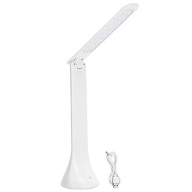 Imagem de Lâmpada Portátil da Mesa de Mesa LED Sem Fio Bateria Leve Lâmpada de Leitura Decoração Em Casa, Adequada para Cabeceira, Sala de Estar, Escritório e Lâmpada de Leitura, Branco