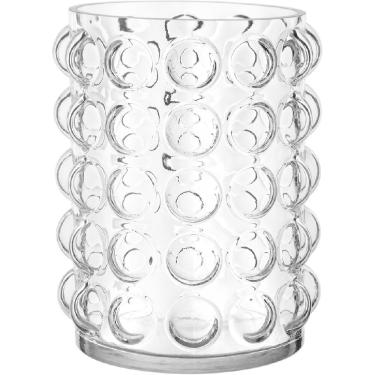 Imagem de VASO DECORATIVO PLANTA REDONDO HOME&CO VIDRO 20x14x14cm TRANSPARENTE