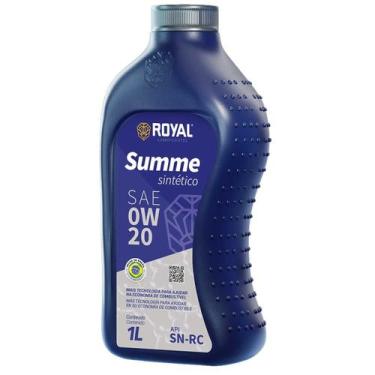 Imagem de Óleo de Motor Summe 0W20 Sintético SN Royal 1 Litro - Royal Ar Lubrifi