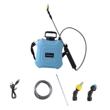 Imagem de Generic Pulverizador de jardim elétrico recarregável haste retrátil ajustável para pomar de gramado leve, 8l