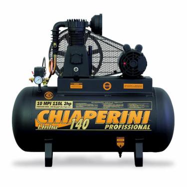 Imagem de Compressor de Ar Média Pressão Monofásico 2HP 110L 000765 Chiaperini