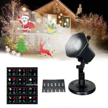 Imagem de Projetor Refletor Led Natalino Decoração Natal Imagens