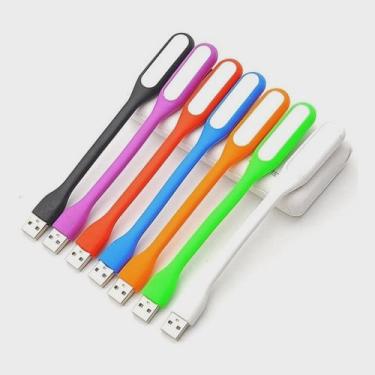 Imagem de Luminária De Led Usb Luz Branca Portátil Notebook Fonte Cel