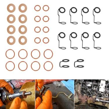 Imagem de Kit de instalação da linha de retorno/instalação do injetor de combustível para injetores de combustível diesel Chevy GMC GM Duramax LB7 2001-2004