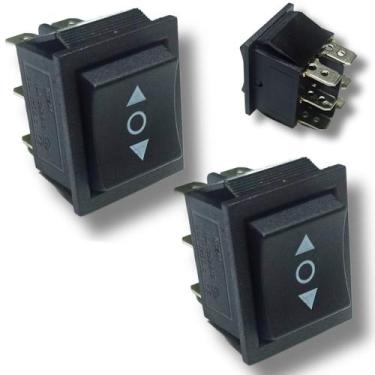 Imagem de Kit 02 Interruptor Talha E Guincho Eletrico Botao Sobe Desce - CFKW