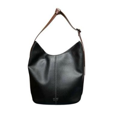 Imagem de Bolsa Feminina Colcci Hobo Belt Alça De Ombro Grande Preto-Feminino