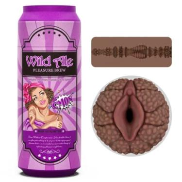 Imagem de Masturbador Vagina Formato De Lata De Cerveja Wild Ale Fácil Limpeza, Máximo Prazer Masculino