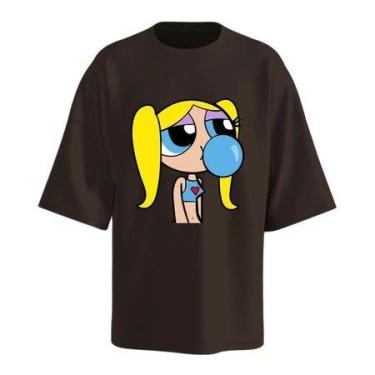 Imagem de Camisa Oversized Feminina Meninas Superpoderosas Todas Personagens Ver