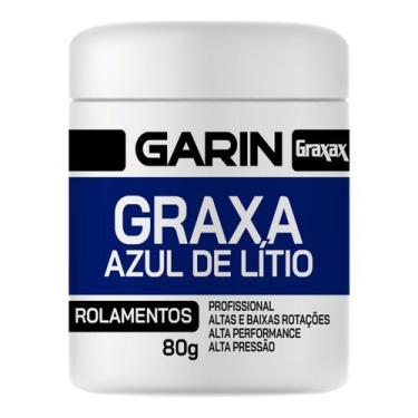 Imagem de Graxa De Litio Azul  80g - LGLA-080 - Garin