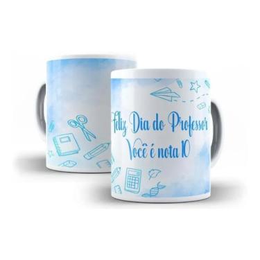 Imagem de Caneca Porcelana Dia Dos Professores Você É Nota 10 - Villa Caneca