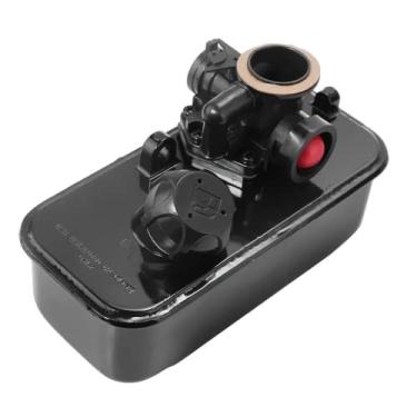 Imagem de Cylinman Tanque de combustível 494406 497619 498809 498809A & Carburador 795477 795469 794147 699660 794161 498811 adequado para Briggs & Stratton 10T7 11 Motores T802 10T812 120T02