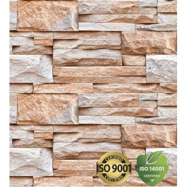 Imagem de Kit 20 Placas EPS 3D Alto Relevo Textura Revestimento Térmico 50cm - P