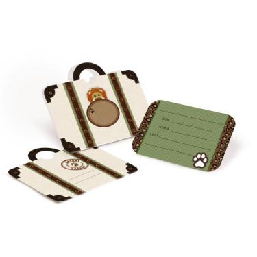 Imagem de Convite Safari 16x13,6 Pt Com 8 Un 23010674 Oportunidade - Cromus Fest