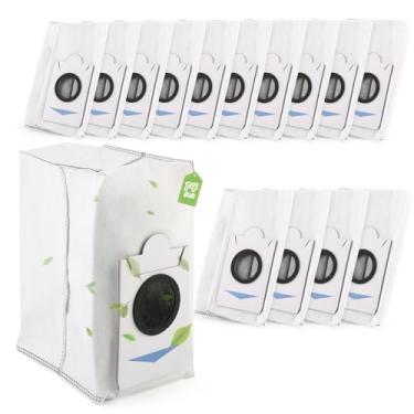 Imagem de 14 peças para Ecovacs DEEBOT T30S Combo Sacos de pó de substituição para Ecovacs DEEBOT T30S COMBO Completo/X2 Combo Sacos de Aspirador de Pó (Capacidade 3L)