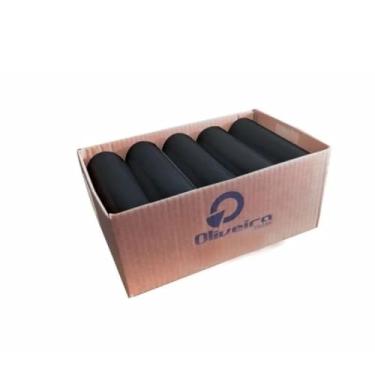 Imagem de Velas 7 Dias Votivas Preta 250g - Parafina 100% Pura - Caixa com 10 Unidades