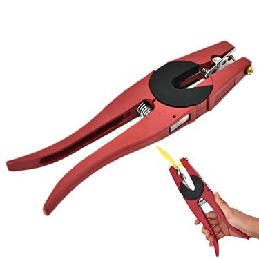 Imagem de Alicate de orelha HEEPDD Livestock, ferramenta de instalação de placa de orelha de animal, aplicador de 90 graus, etiquetador para animais de estimação, porcos, ovelhas, cabras e vacas