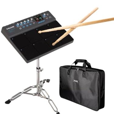 Imagem de KIT Pad Percussão NUX DP-2000 c/MIDI USB + estante de apoio
