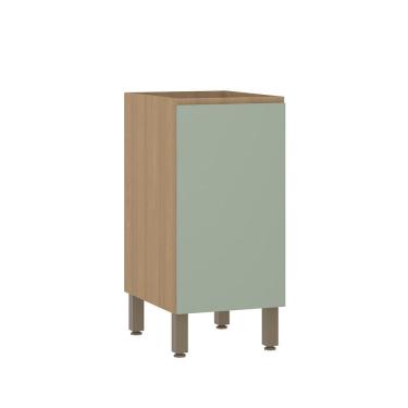 Imagem de Balcão de Cozinha 40cm 1 Porta sem Tampo Slim Luciane Móveis