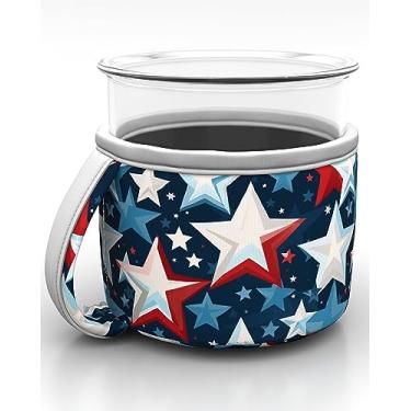 Imagem de TF TAKEFLIGHT Capa De Neoprene Para Sorvete Canecas Ninja Creami - Conforto Gelado Seus Favoritos Congelados Isolamento Térmico Aconchegante Prolongar O Frescor Alça Aderência Aprimorada, Lavável À