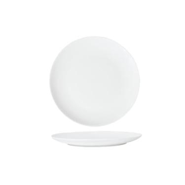 Imagem de Prato de sopa criativo sob o vidrado quadrado branco puro em estilo chinês para uso doméstico - disco de lua de 15 cm