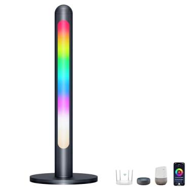 Imagem de LAMPAOUS Barras De Luz Led Inteligentes, Compatíveis Com Alexa E Google Assistente, Iluminação Tv Rgbcw Wi-Fi, Modos Música Para Jogos, Fotos, Pc, Decoração Ambientes
