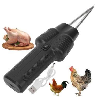 Imagem de Depenador Eletrico Frango Aves Galinha Remove Pelos Penas Ganso Peru C