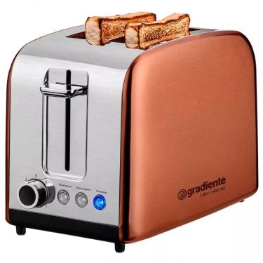 Imagem de Torradeira Gradiente Luxx Golden Dupla Chapa 850w 110V