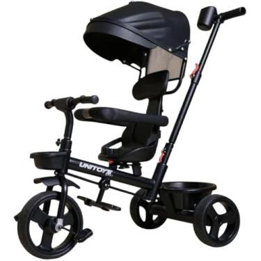 Imagem de Triciclo Com Empurrador Para Criança - Confort Preto