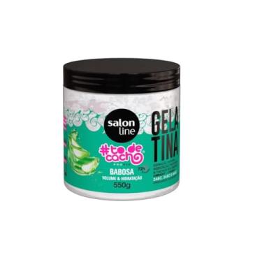 Imagem de Salon Line, Gelatina Capilar, ToDeCacho, Babosa, Volume e Hidratação, Vegana - Cabelos Ondulados, Cacheados e Crespos, 550 g