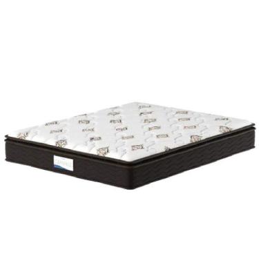 Imagem de Colchão Casal Queen Molas Ensacadas Pillow Top Granville 158x198x28cm 