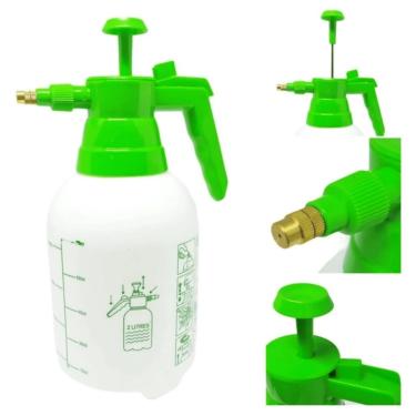 Imagem de Pulverizador Manual de Pressão, 1,5L, Bico Ajustável, Verde, Bomba para Jardinagem e Limpeza (Vede)