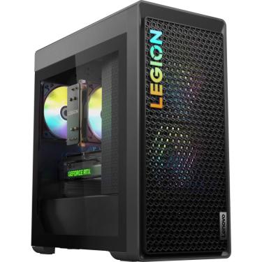 Imagem de Lenovo - Legion Tower 5i Gaming Desktop - Intel Core i7 14700F - 32GB de memória - NVIDIA GeForce RTX 4070 SUPER - SSD de 1TB - Storm Grey-90UT001CUS