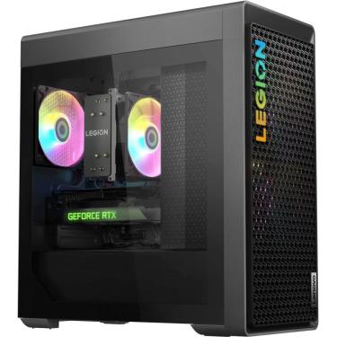 Imagem de Lenovo - Legion Tower 5i Gaming Desktop - Intel Core i7-13700F - 16GB de memória - NVIDIA GeForce RTX 4070 12GB - 1TB SSD - Storm Grey-90UT000GUS