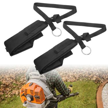 Imagem de Braveboy 2 conjuntos 4244-710-9005 tiras pretas compatíveis com STIHL mochila soprador de folhas BR350 BR430 BR450 SR430 SR450 SR450 substituição 4244 710 9005, 42447109005 (2)