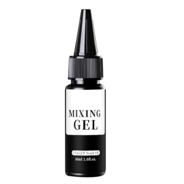 Imagem de Verniz Gel Transparente | Gel De Mistura Para Unhas Para Mulheres - 30ml Esmalte De Mistura Elegante Para Casa Festas Salão Em Casa Férias Cosplay