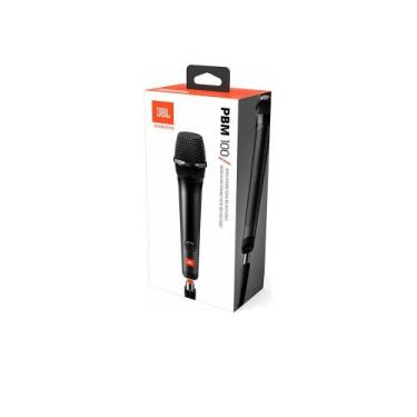 Imagem de Microfone Jbl Pmb100 Vocal Dinâmico Cardióide Com Cabo Preto