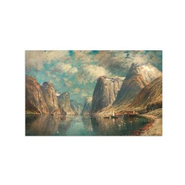 Imagem de Adof Kafmann Canvas Wall Art Pictures-Famous Art Prints-Bedroom Wall Art Painting-Reprodução impressa em tela-paisagem 30x50cm12x20inch Sem moldura