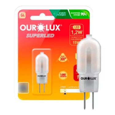 Imagem de Lâmpada Led Dicroica Bipino G4 12v 1,2w 2700k Luz Morna