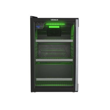 Imagem de Cervejeira Venax 82L Color Light Preto Porta Invertida