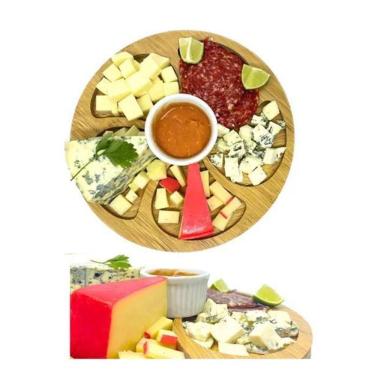 Imagem de Petisqueira Madeira Frios Petiscos Queijos Churrasco Cozinha