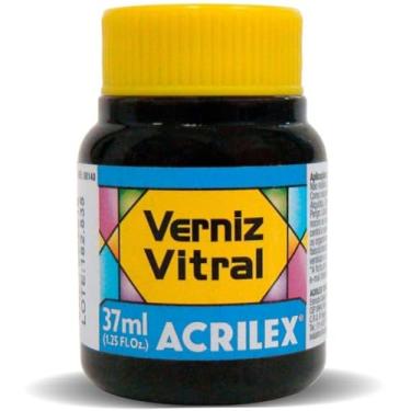 Imagem de Verniz Vitral Colorido Acrilex - Azul Turquesa 501 - 37ml Perfeito para Copos Garrafas Vasos e Outras Perfeito para Copos Garrafas Vasos e Outras Ele Transforma Suas Peças Em Verdadeiras Obras De Arte, Simulando O Efeito Encantador Dos Vitrais