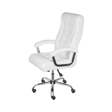 Imagem de Cadeira Office OR-3321 com Molas Revest PU Rodízio OR Design