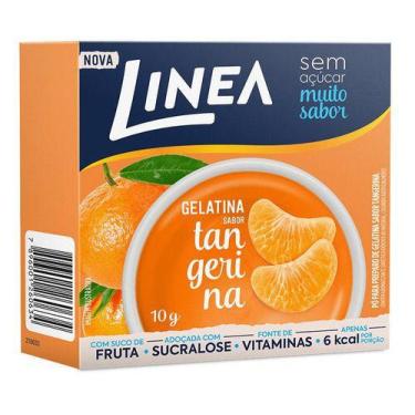 Imagem de Gelatina Sem Açúcar De Tangerina Linea 10g