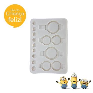 Imagem de Molde para Decoração em Pasta de Minions - GMEZN563 -  Prime Chef