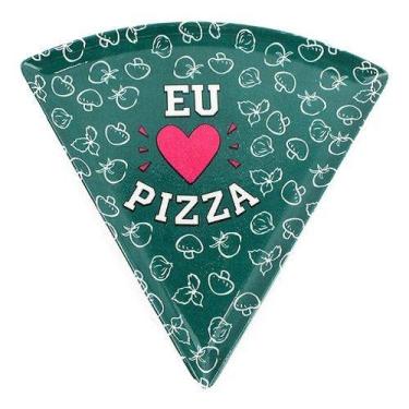 Imagem de Prato triangular para pizza em melamina - INTERPONTE