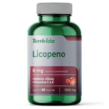 Imagem de Licopeno 8mg com Selênio, Zinco e Vitaminas C e E - 60 Cápsulas - Tem Vida