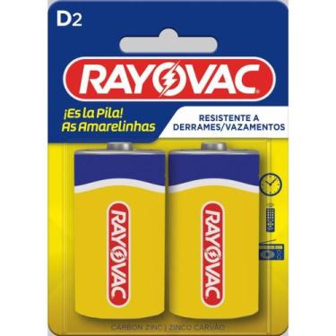 Imagem de Pilha Zinco Grande D com 2 Pilhas - Rayovac